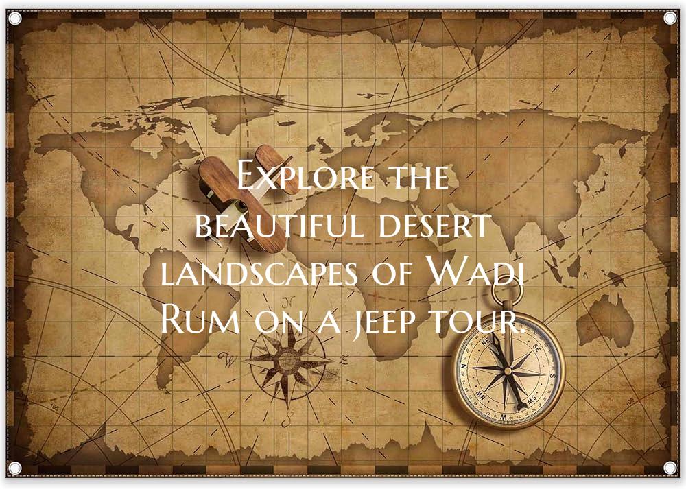 Explore the beautiful desert landscapes of Wadi Ru...