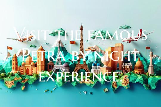 Visit the famous Petra by night experience.